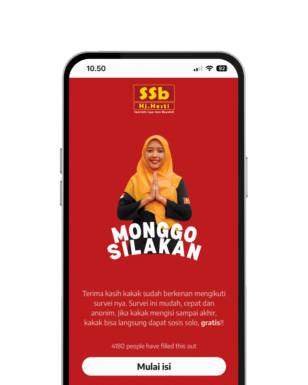 Platform survei online risetdulu – antarmuka pengisian kuesioner digital